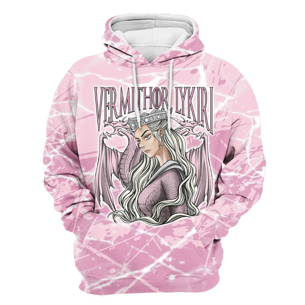 Hoodie To Match Orchid 4s - Dragon's Mom! Profound All Over Print
