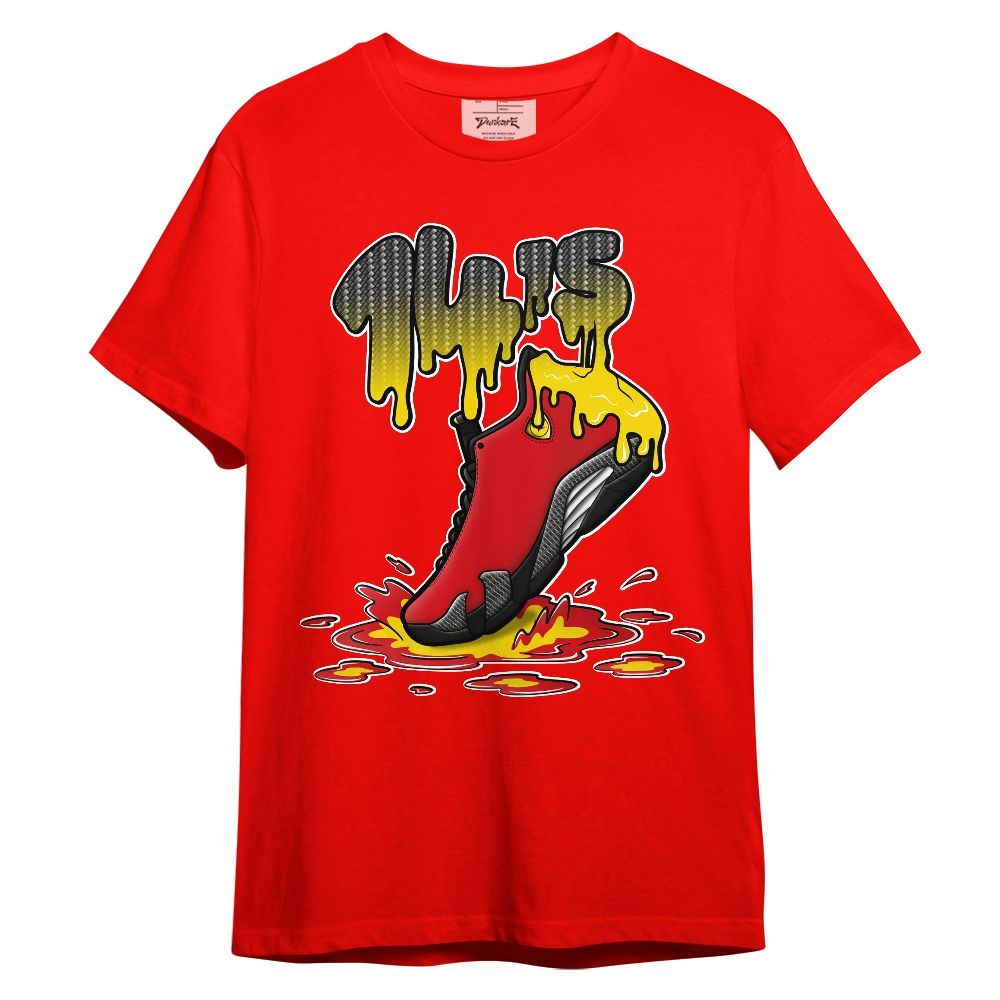 Shirt To Match Ferrari 14s - Sneaker Sludges Drip Graphic