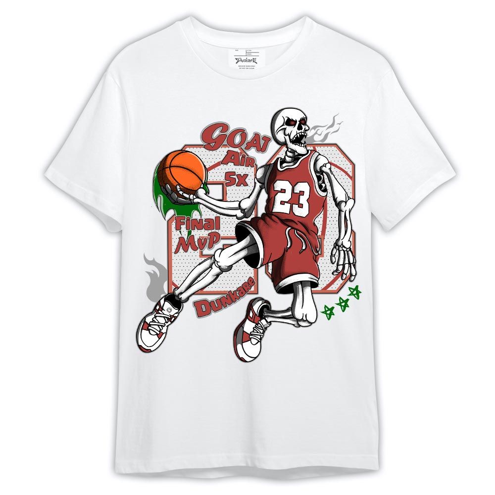 Shirt To Match Dune Red 13s - 23 G.O.A.T Basketball Shirt Outfit