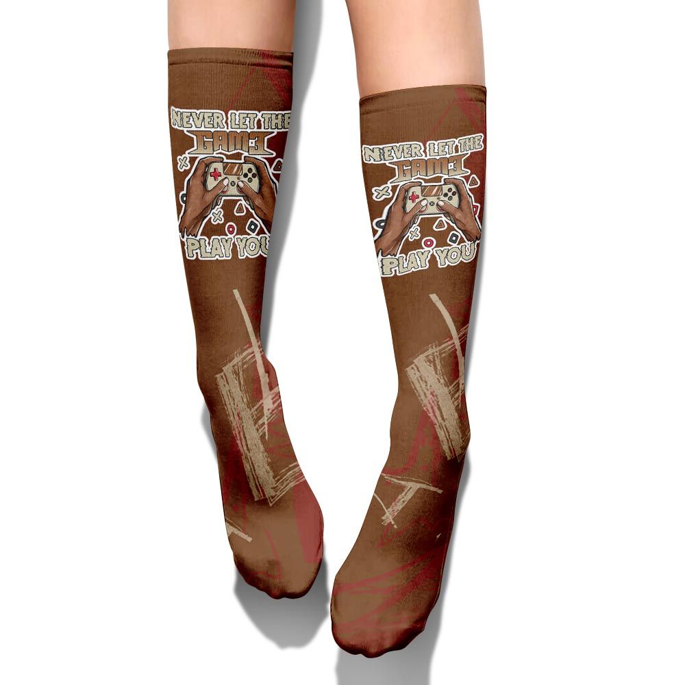 Sock To Match Archaeo Brown 5s - PlayGame Human Messyz