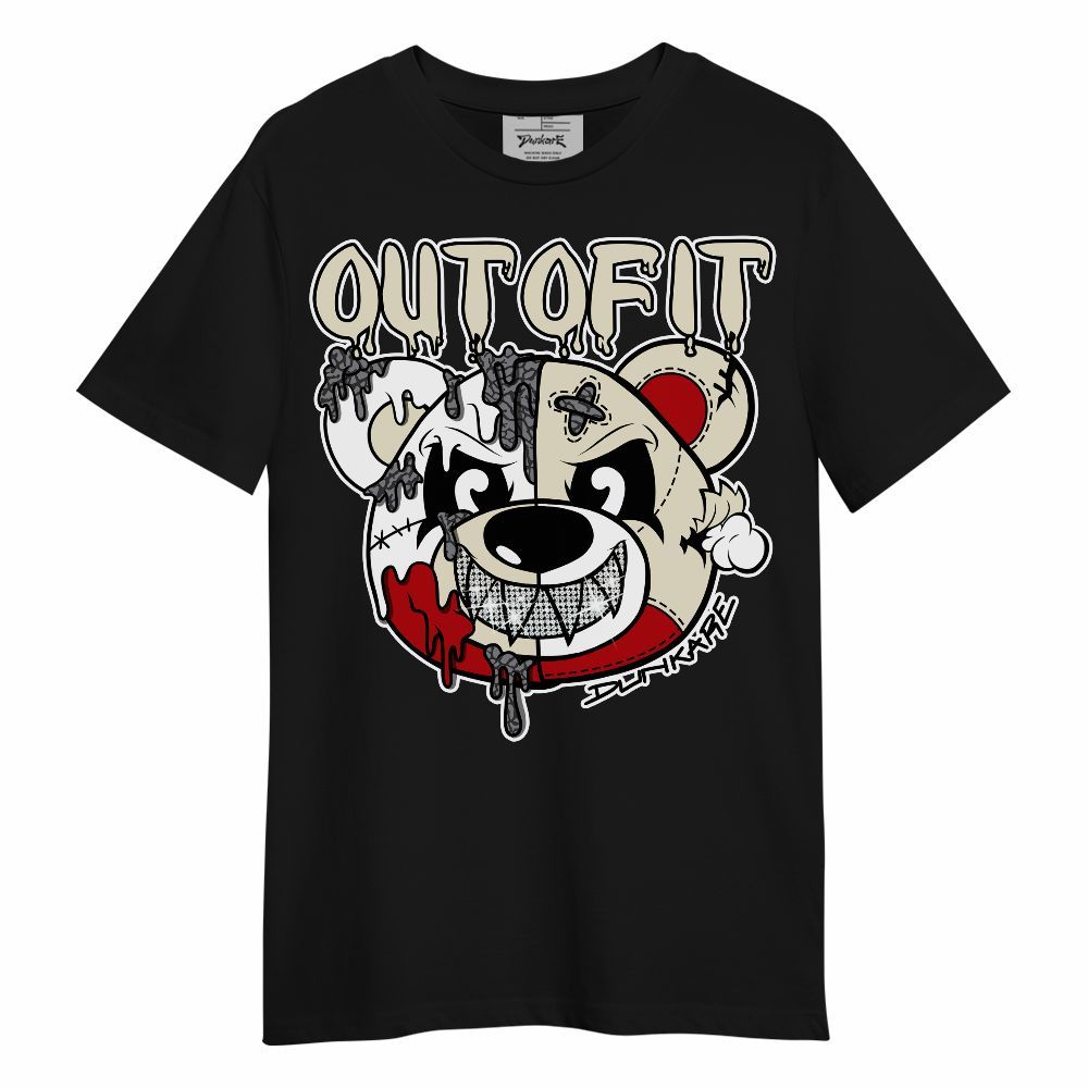 Shirt To Match Cement Grey 3s - Out Of It Bear Unisex Shirt
