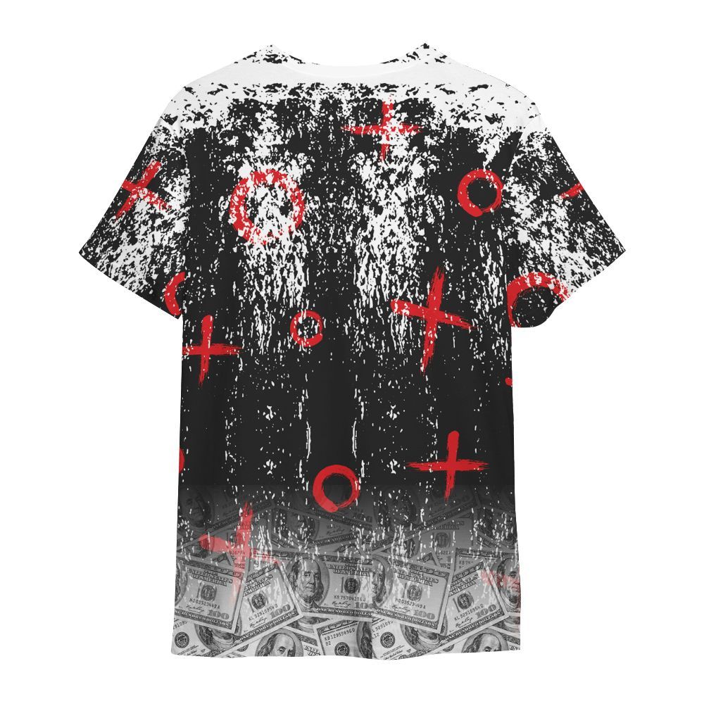 Shirt To Match Prime 93 Fire Red - Selfmade Unique Grunge All Over Print