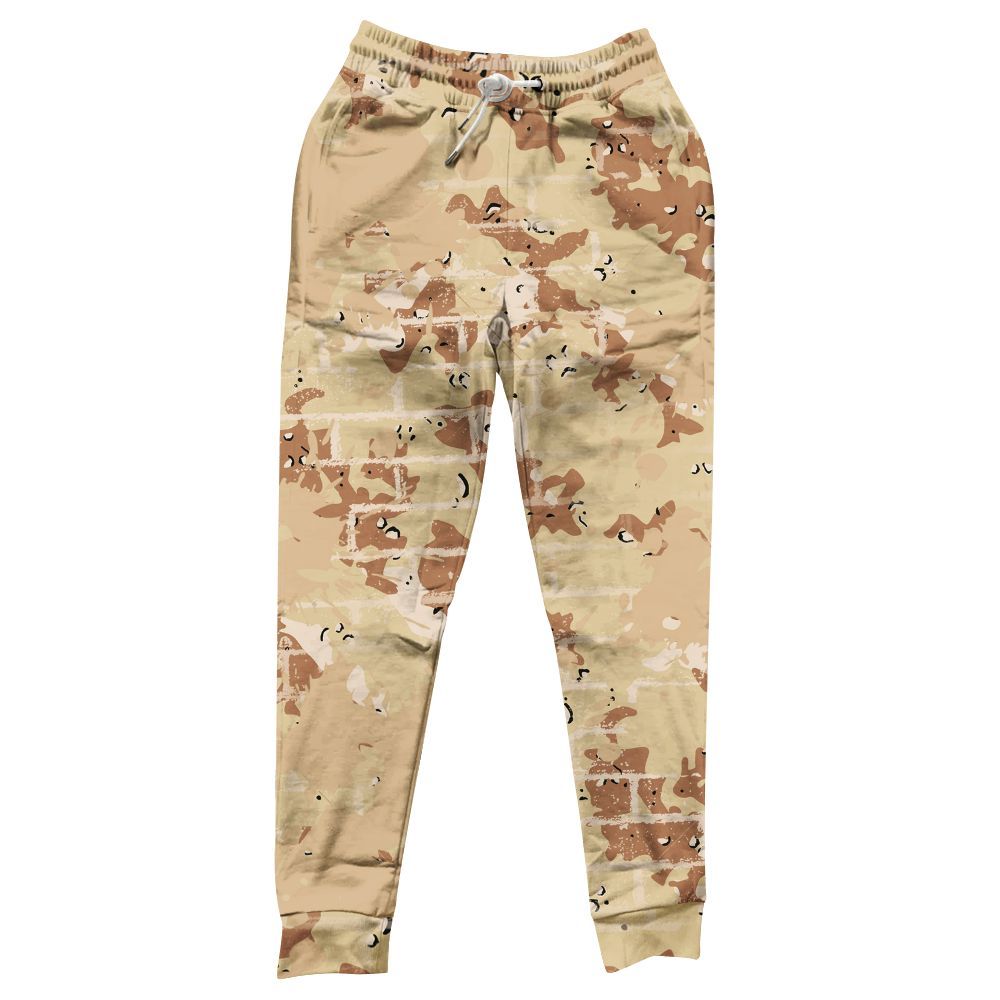 Sweatpant To Match Desert Camo 3s - Brick All Over Print