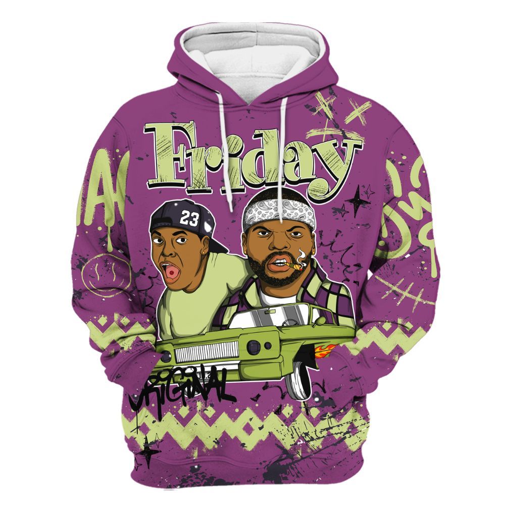 Hoodie To Match Ja 2 Staregazer - Friday Sneaker Crayon All Over Print