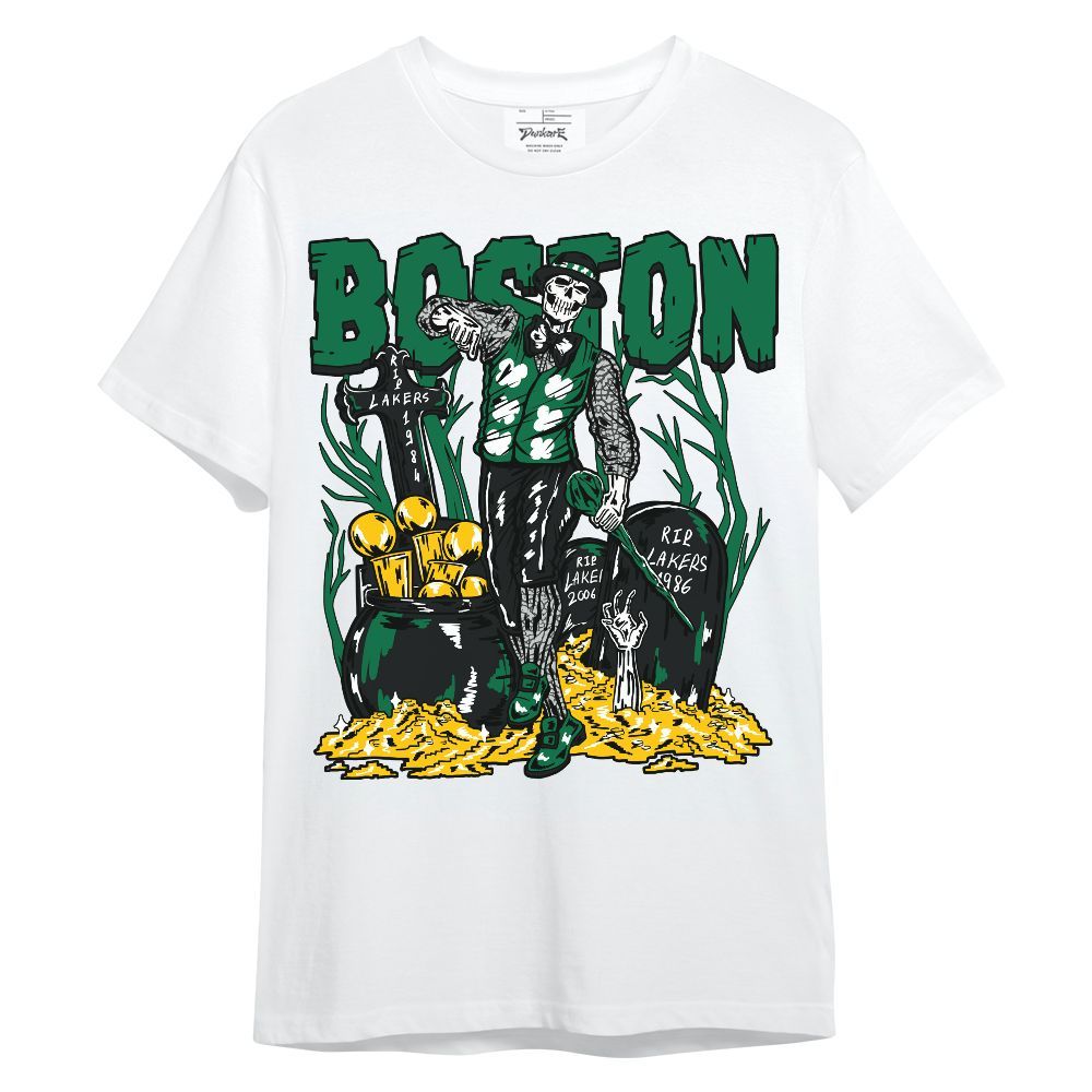 Shirt To Match Pine Green 3s - Goldrush Skeleton Unisex Shirt