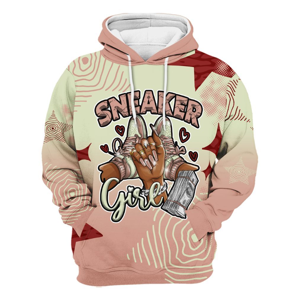 Hoodie To Match Valentines Day 3s - Sneakerz Girlz Unique Starz All Over Print