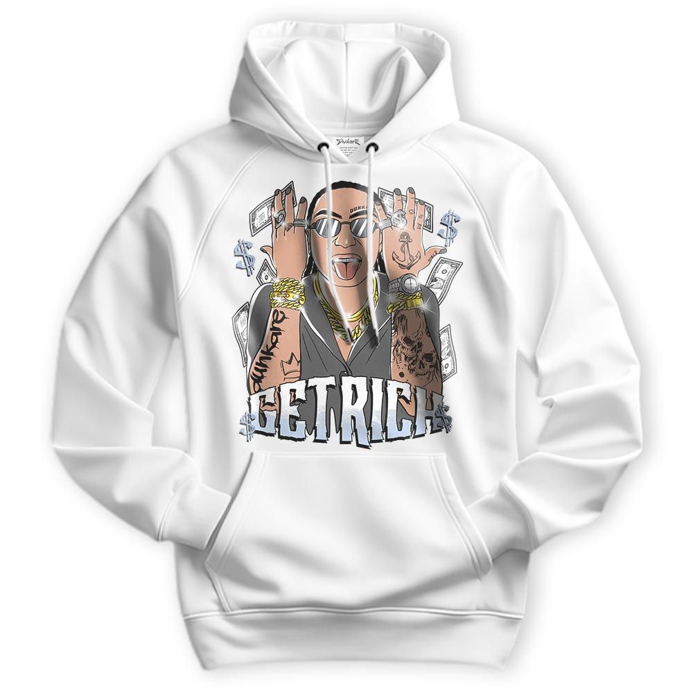 Sweatshirt To Match Reverse Black White 6s Hoodie - Get Richz Unique Hoodie Unisex