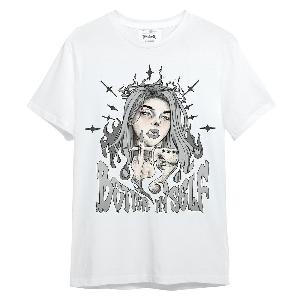 Shirt To Match Black Wolf Grey 12s - My-Self Unique Shirt Unisex Outfit Unisex Shirt