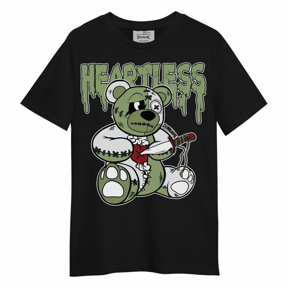 Shirt To Match Oil Green 4s - Heartless Bear Unisex Shirt