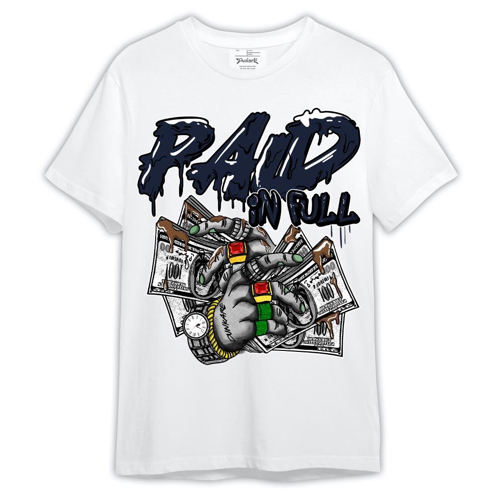 Shirt To Match Midnight Navy 13s - Paid In Full Settled Shirt Outfit