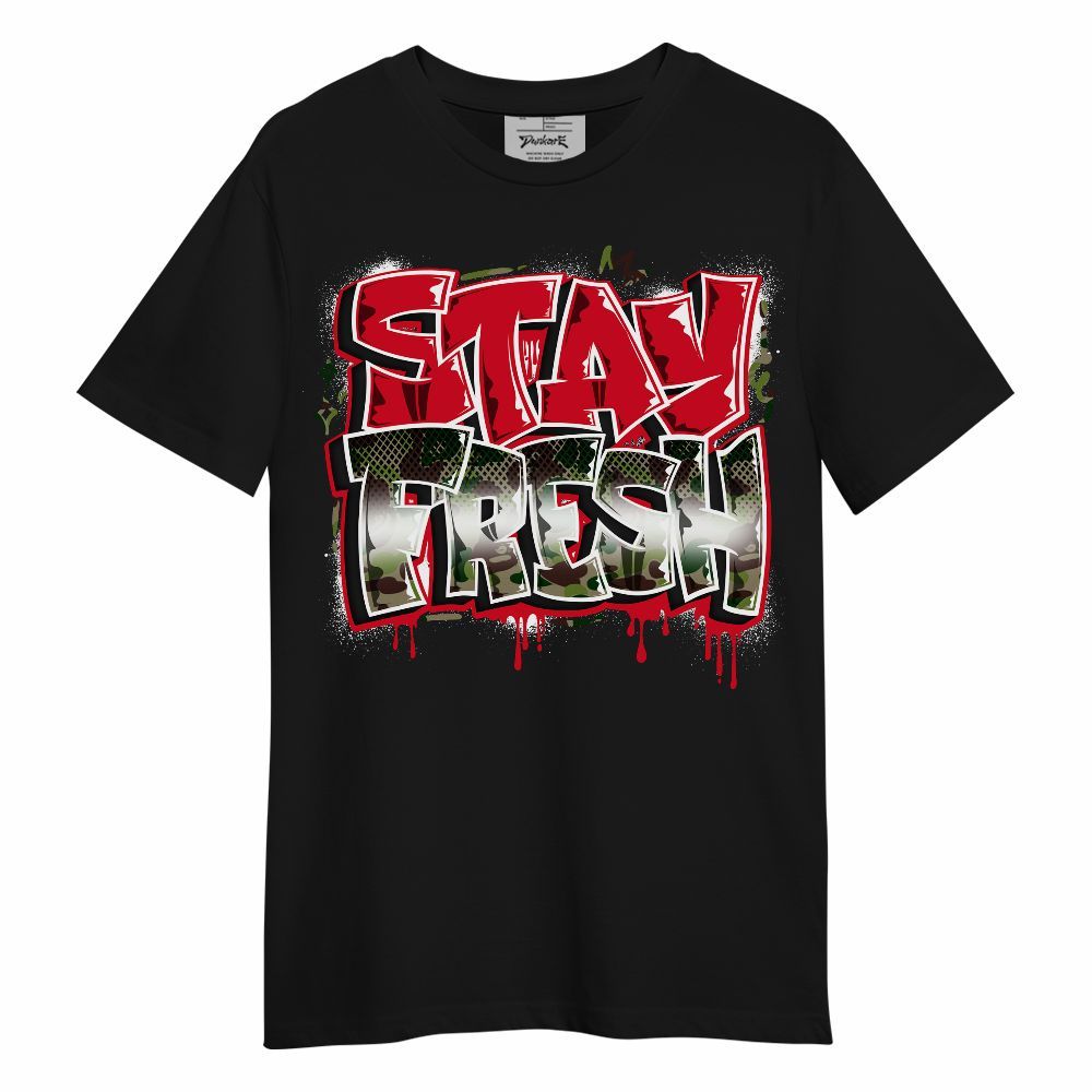 Shirt To Match Air Max 90 Duck Camo Red - Stay Fresh Dripping Streetwear Unisex Shirt