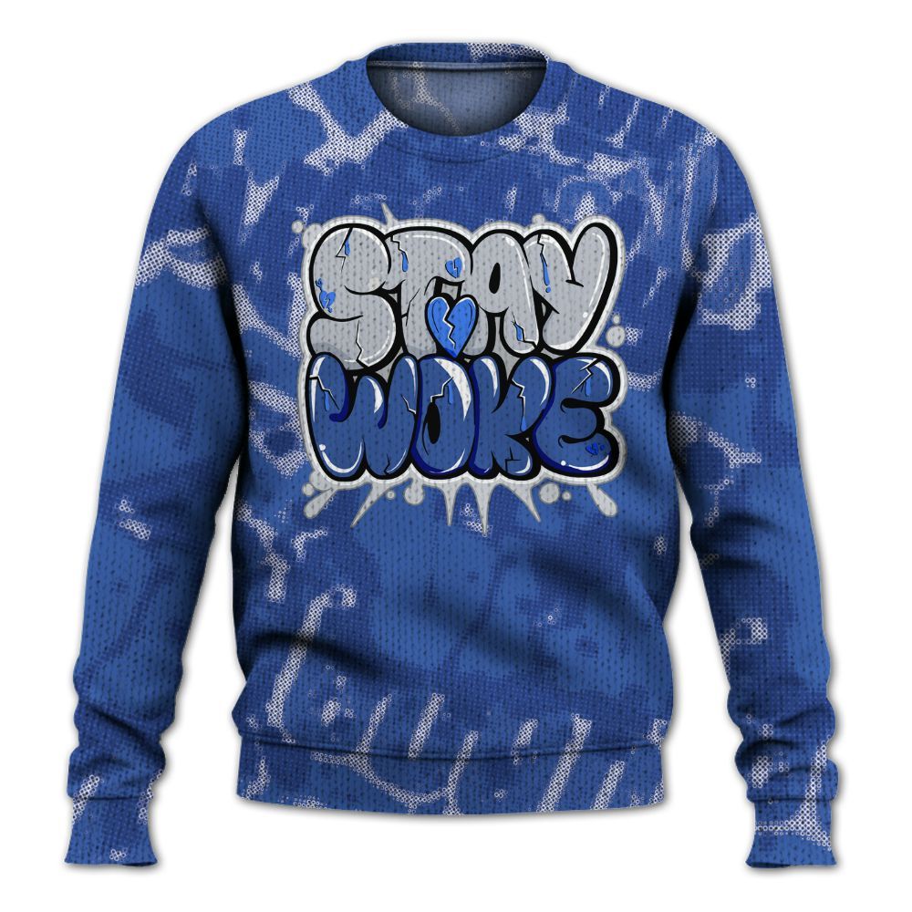 Knitted Sweater To Match Air Foamposite One Royal - Stay And Woken Street
