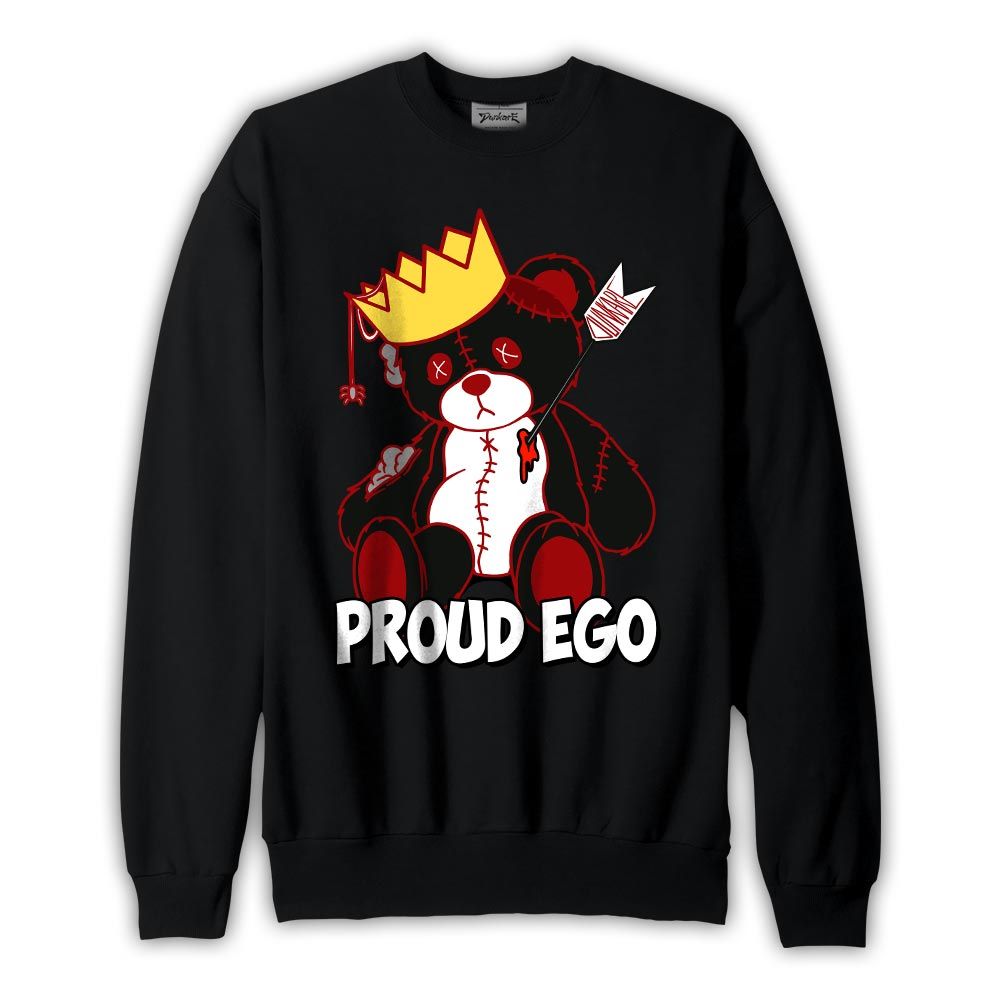 Sweatshirt To match Sweatshirt Ego Bear, Bred Reimagined 4s, To Match Sneaker Bred Reimagined 4s DNY