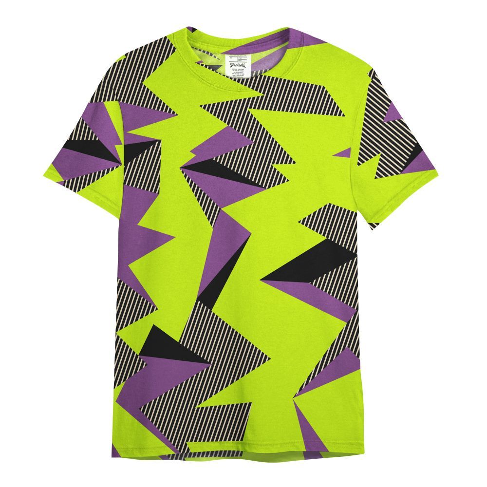 Shirt To Match GS Black Barely Volt 11s - Geometric Camouflage Pattern All Over Print