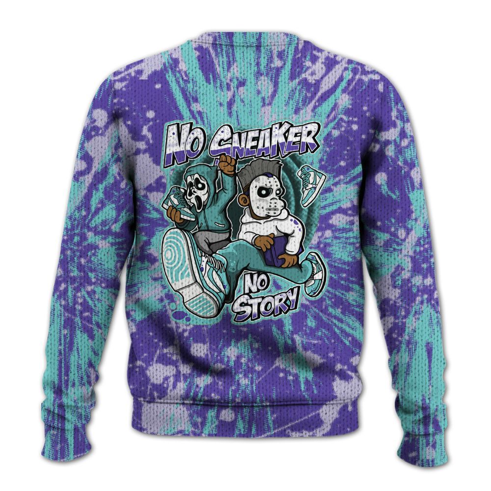 Knitted Sweater To Match Low Hornets 1s - Sneakers Make Story Graphic Luxury