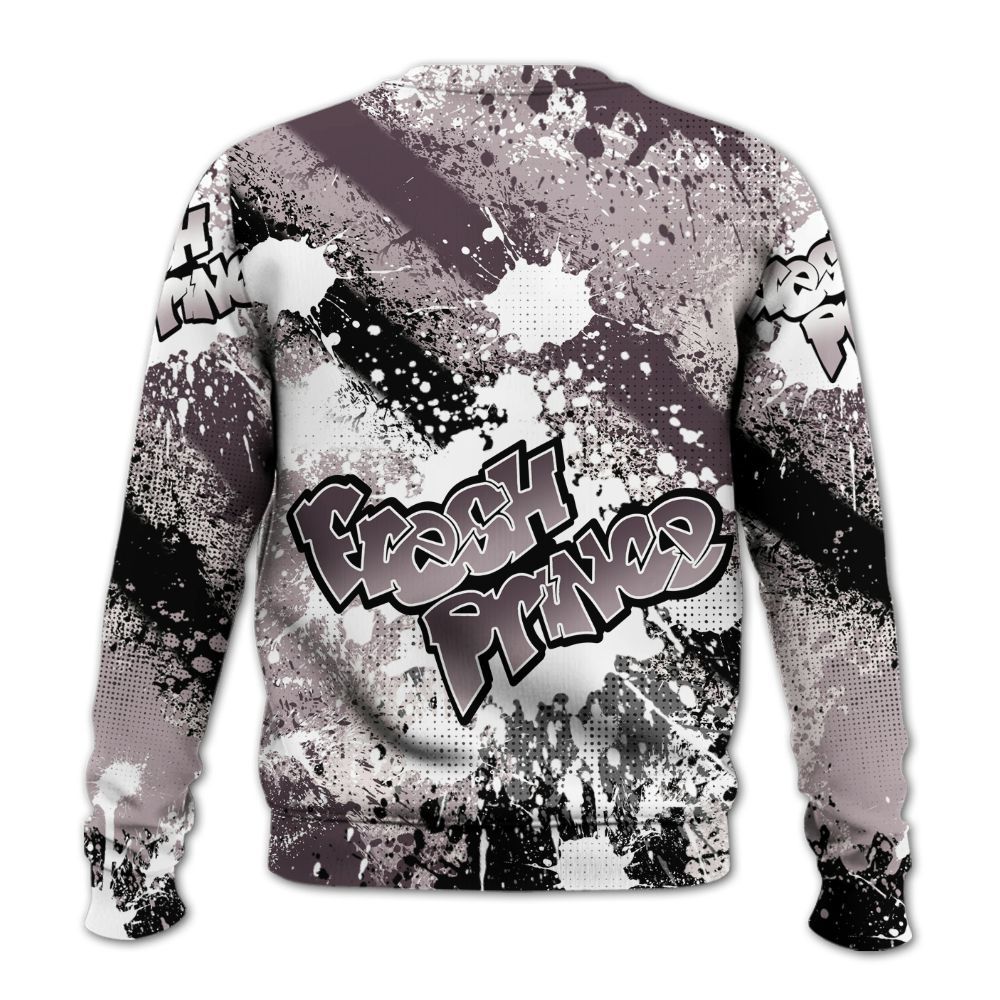 Sweatshirt To Match AMM Air Smokey Mauve 6s - Fresh Sneaker Lick All Over Print
