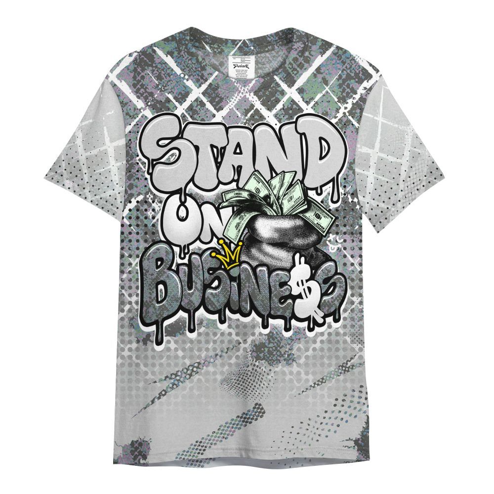 Shirt To Match Low CNY Year Of The Snake 11s - Halftone Stand Business Dripping All Over Print