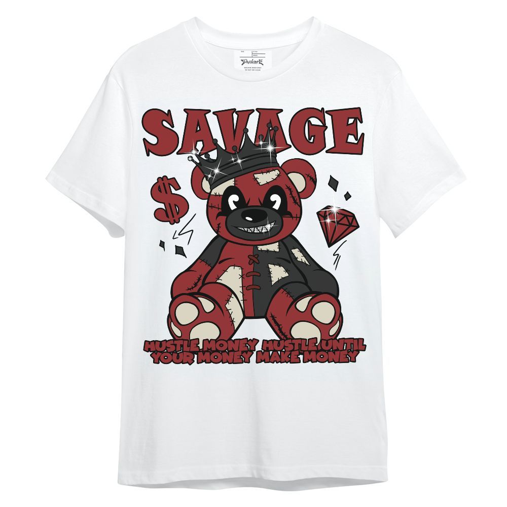 Shirt To Match High 85 Bred 1s - Savages Bear Unisex Shirt
