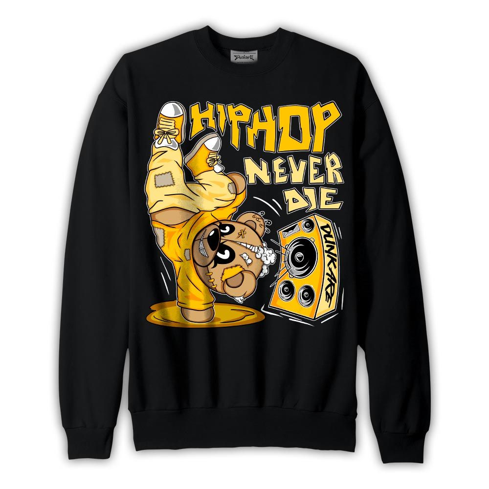Sweatshirt To match Vivid Sulfur 4s Sweatshirt - Hiphop Bear Graphic