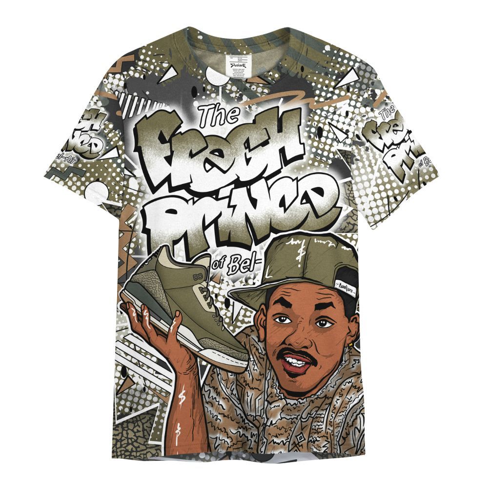 Shirt To Match Retro Family Affair 3s - Fresh Sneaker 90s All Over Print