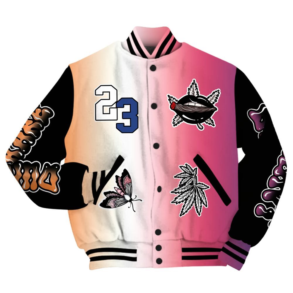 Varsity Jacket To Match Air Griffey Max Los Angeles 1s - Bluntz Unique All Over Print