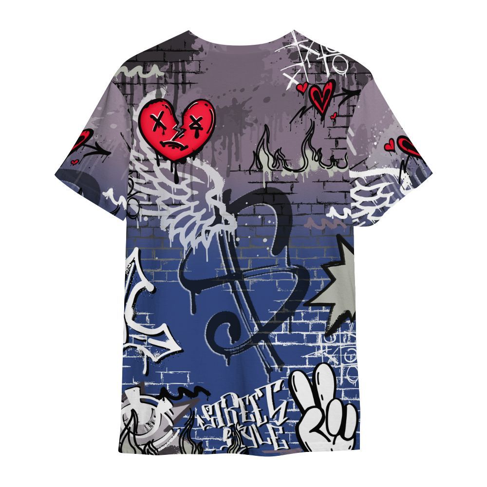 Shirt To Match Low OG Voodoo Alternate 1s - Been Dif2erent Drip Graffiti All Over Print