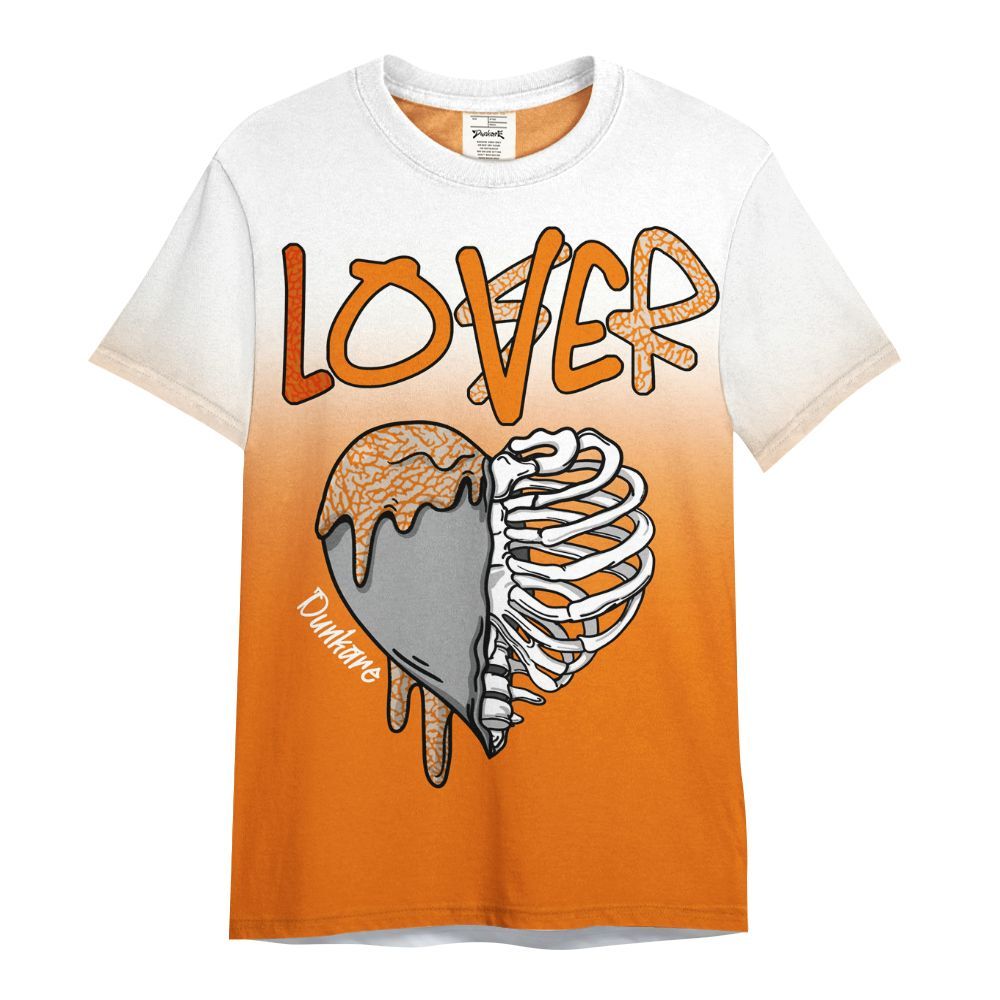 Shirt To Match Orange Citrus 3s - Loser Lover Dripping All Over Print