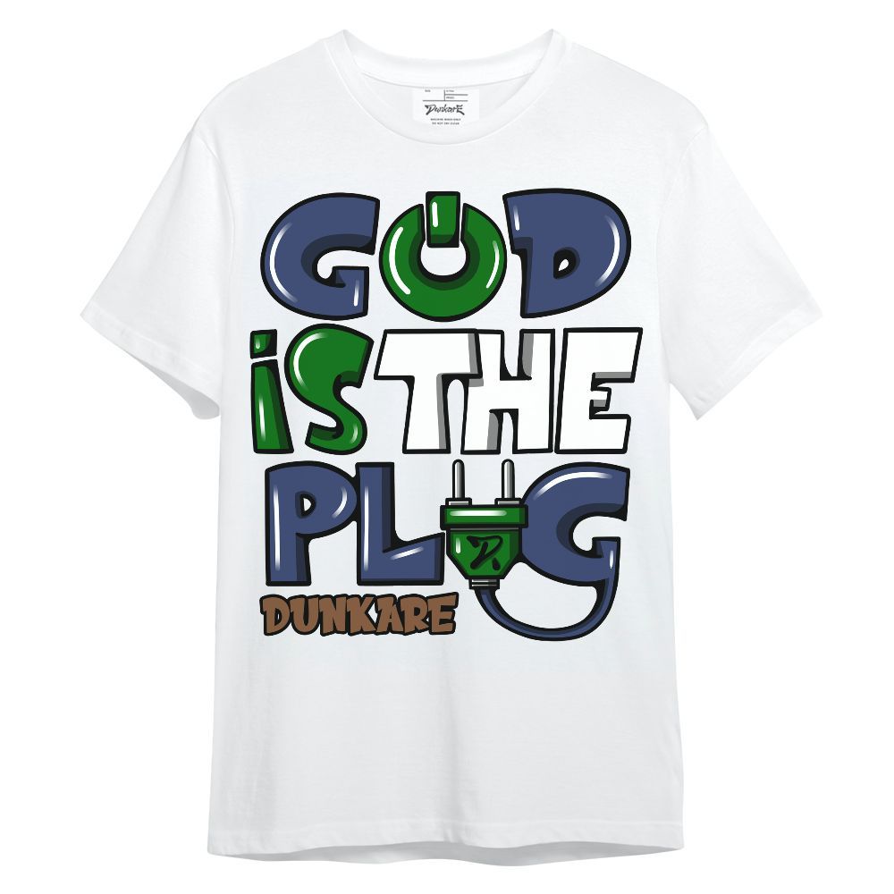 Shirt To Match Midnight Navy 13s - God Is The Power Cord Unisex Shirt
