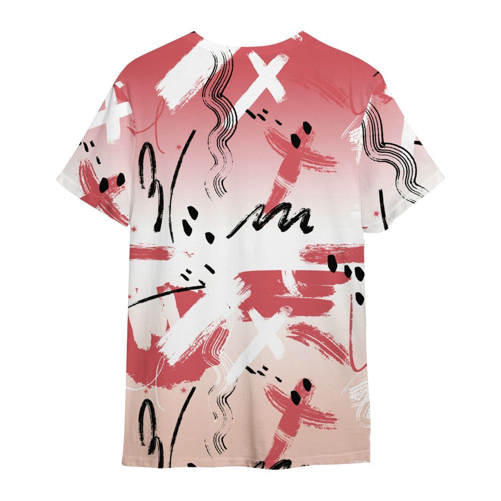 Shirt To Match Washed Coral 2s Shirt, Money Hustle Grind Pray All Over Print