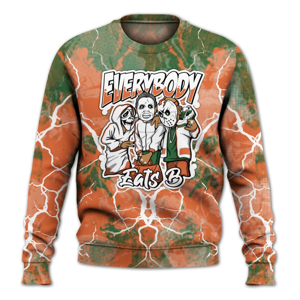 Sweatshirt To Match Low Miami 5s - Everybody Eatin B Graphic Halloween All Over Print