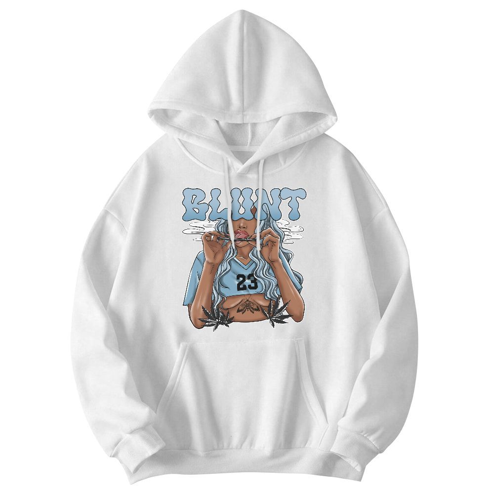 Sweatshirt To Match Mid Ice Blue 1s - Bluntz Unique Graphic