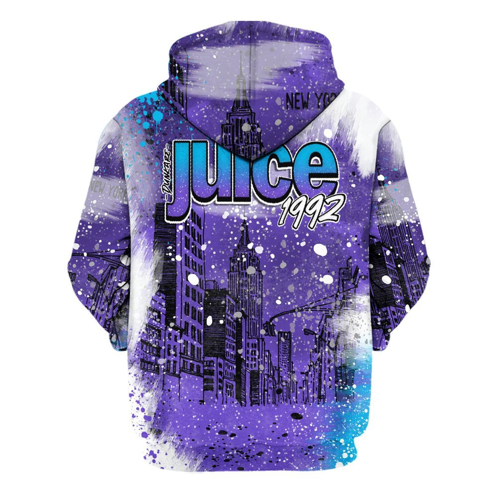 Hoodie To Match Retro Aqua 8s - You Got The Juice All Over Print