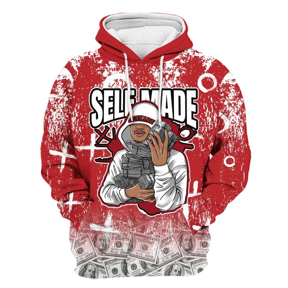 Hoodie To Match Retro Cherry 12s - Selfmade Unique Drip All Over Print