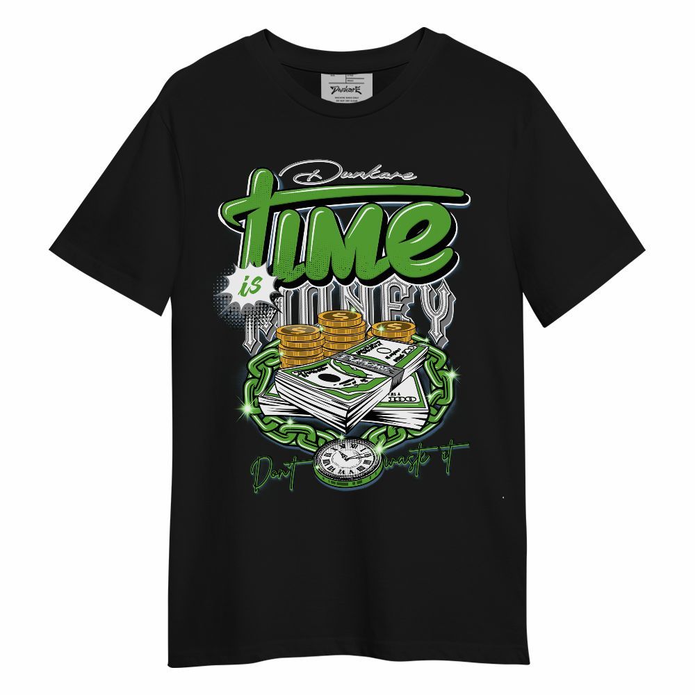 Shirt To Match Retro Green Bean 5s - Time Is Money Unisex Shirt