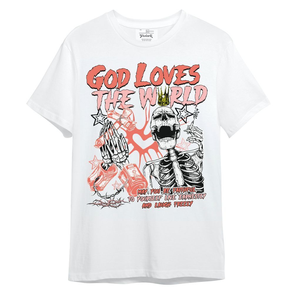 Shirt To Match Low OG PSG 1s - God Loves The World Unisex Shirt