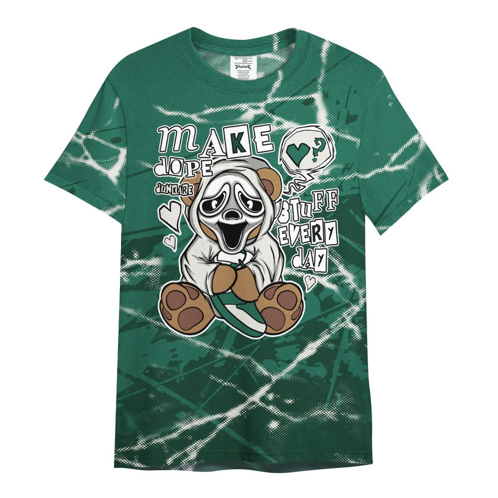 Shirt To Match Oxidized Green 4s - Make Dopes Bear Profound All Over Print