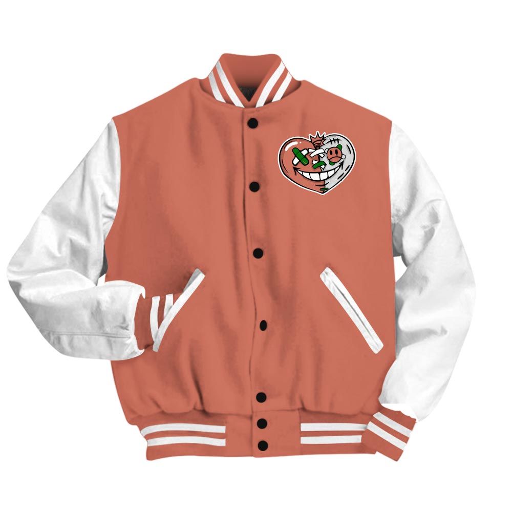 Varsity Jacket To Match Dune Red 13s - Love Loser Varsity Jacket Unisex 0905 PAT