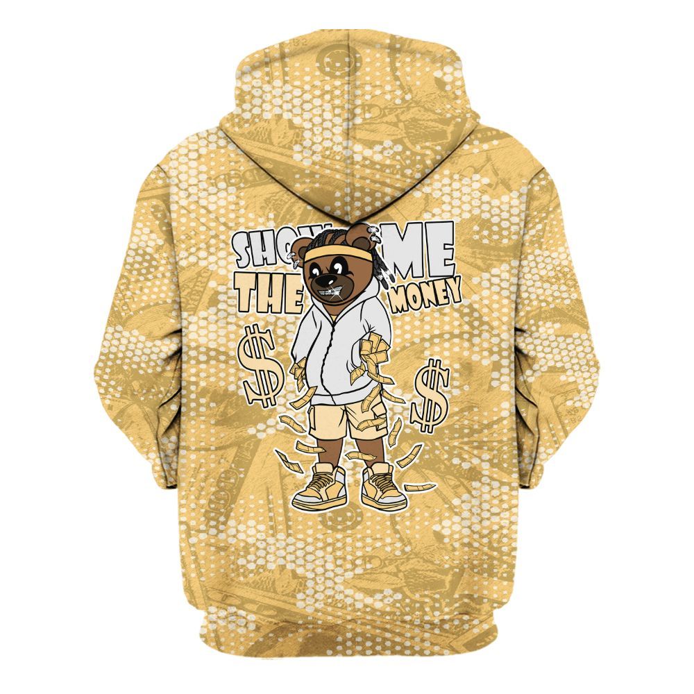 Hoodie To Match Craft Paris 6s - Show Me Bear Banknotes Art All Over Print