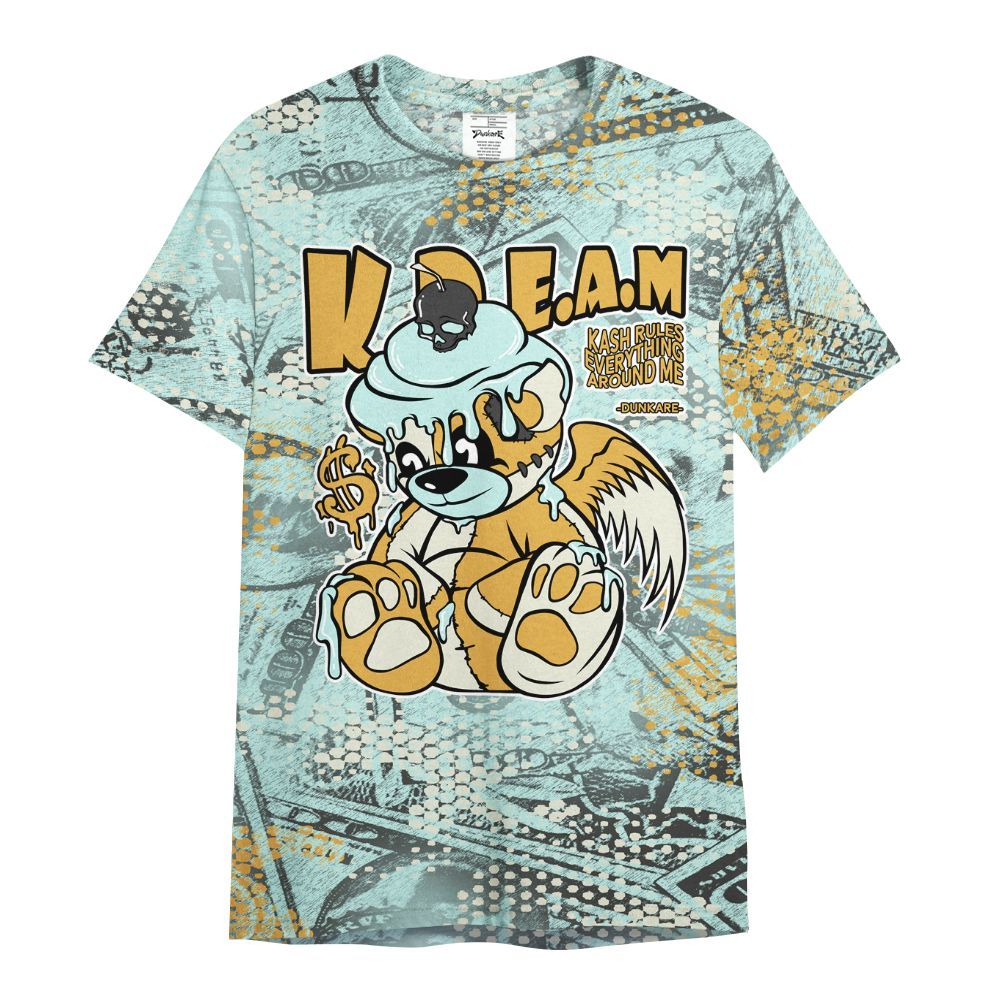 Shirt To Match Pure Platinum 4s - Loot Bear All Over Print