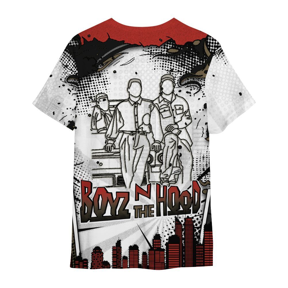 Shirt To Match Olive 9s - Movie BoyzZ The Hood All Over Print