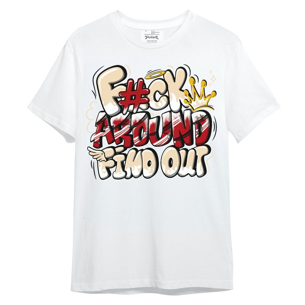 Shirt To Match Dunk Low Strawberry Waffle - FK Around Find Out Unisex Shirt