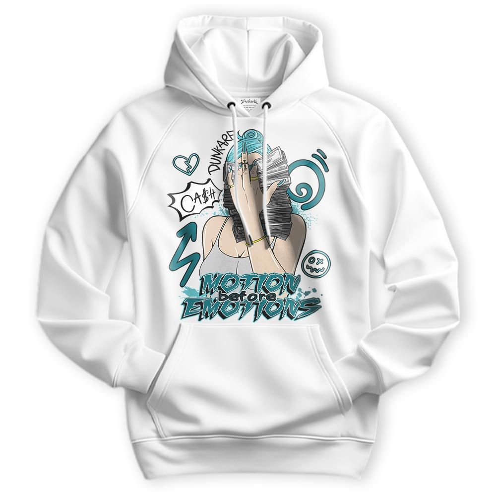 Sweatshirt To Match Oxidized Green 4s Hoodie - Motions Before Emotions Unique Hoodie Unisex