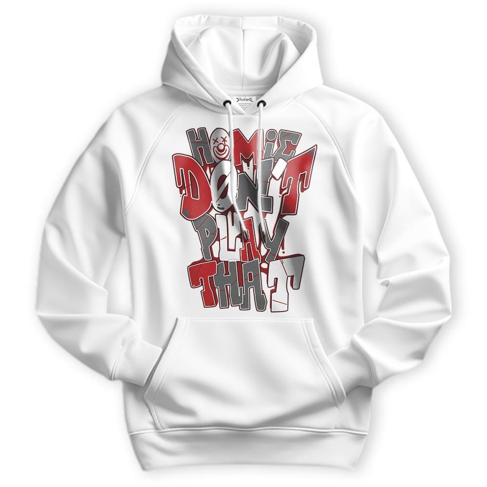 Sweatshirt To Match Red Taxi 12s Hoodie - Don't Play That Graphic Hoodie Unisex