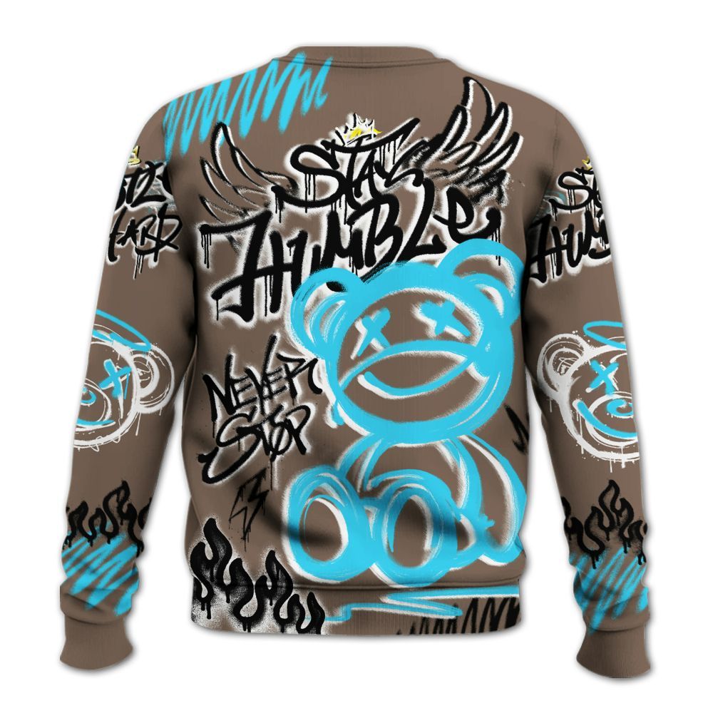 Sweatshirt To Match Olive Concord 9s - Humble Drip Streetwear Graffity All Over Print