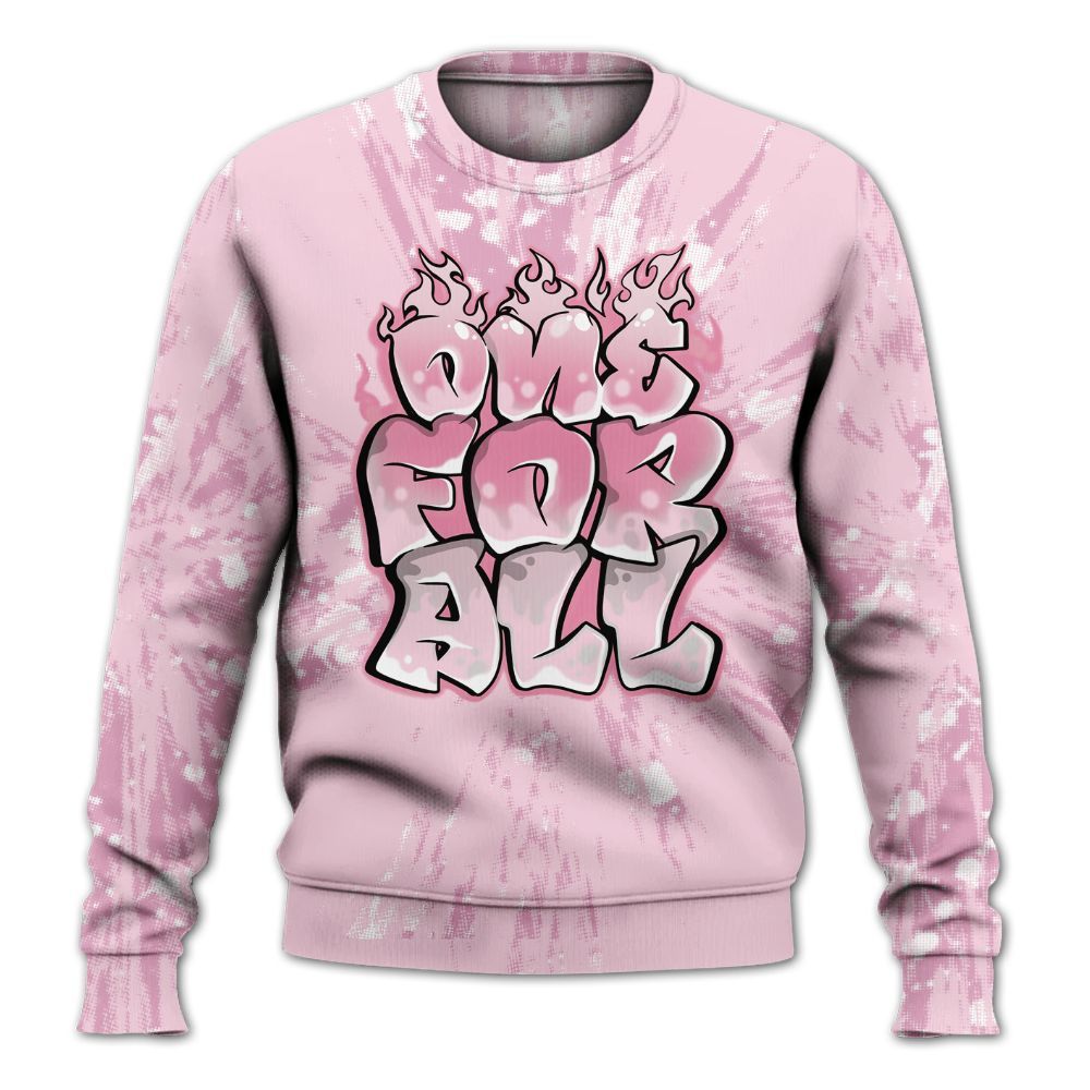 Sweatshirt To Match Orchid 4s - Ones For All Graphic Luxury All Over Print