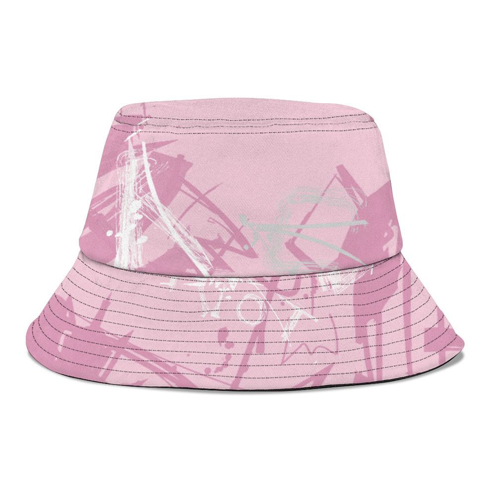 Bucket Hat To Match Orchid 4s - False Romance Hugz Messyz Graphic