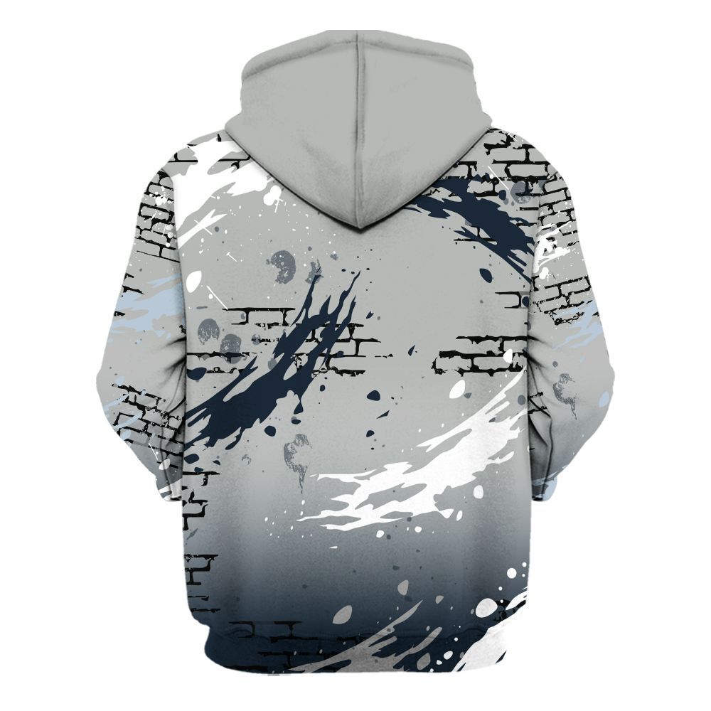 Hoodie To Match Retro Georgetown 6s - Values Of Loyalty Drip All Over Print