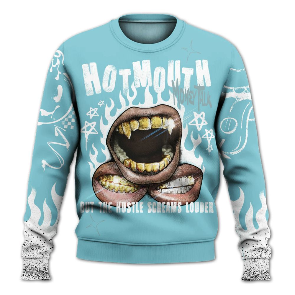 Sweatshirt To Match Low Legend Blue 11s - Mouth Burning Street Style All Over Print