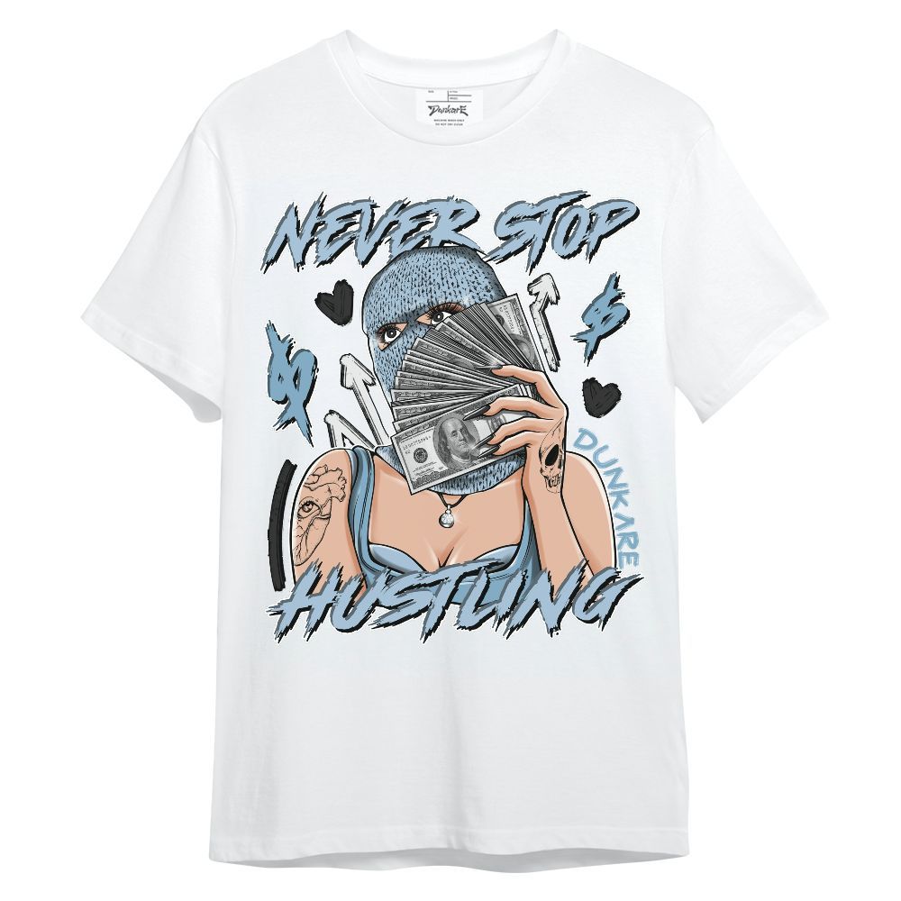 Shirt To Match Mid Ice Blue 1s - Hustling Unque Unisex Shirt