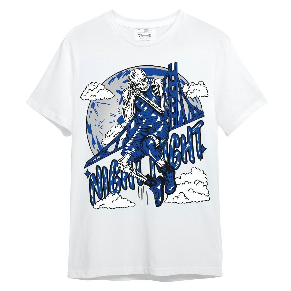 Shirt To Match Hyper Royal 12s - Seeya Skeleton Unisex Shirt